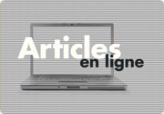 Articles en ligne